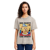 Tokyosol More Spaghetti Less Upsetti Capybara Washed T-Shirt