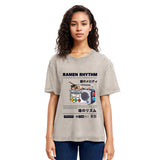 Tokyosol Ramen Rhythm Fleece Lined T Shirt