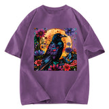 Tokyosol Mandala Crow Washed T Shirt