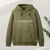 Inconceivable Definition Inkestyle Hoodie
