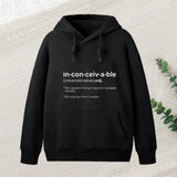 Inconceivable Definition Inkestyle Hoodie