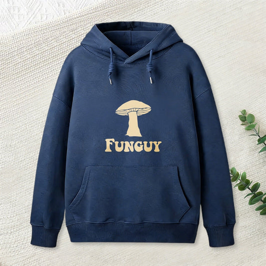 Fungi Fun Guy Funny Geek Nerd Inkestyle Hoodie