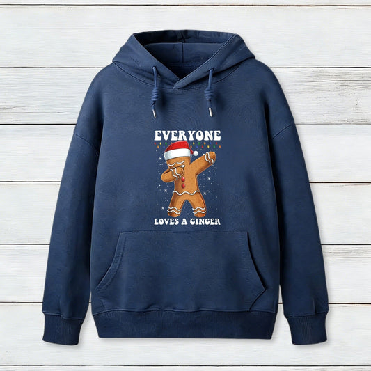 Gingerbread Dabbing Dance Christmas Inkestyle Hoodie