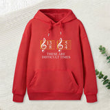 Music Difficult Times Geek Hoodie