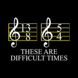 Music Difficult Times Geek Hoodie