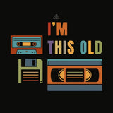 Im This Old Vintage Nerd Hoodie