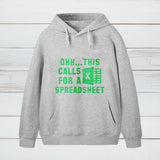 Ohh This Calls For A Spreadsheet Inkestyle Hoodie