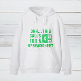 Ohh This Calls For A Spreadsheet Inkestyle Hoodie