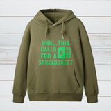 Ohh This Calls For A Spreadsheet Inkestyle Hoodie