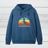 Im Unstoppable T Rex Hoodie