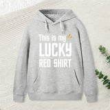 The Original Series This Is My Lucky Red Shirt Inkestyle Hoodie