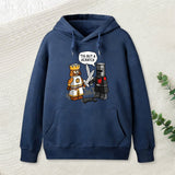 King Vs Knight Geek Hoodie