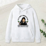 Hans Gruber Christmas Geek Hoodie