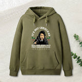 Hans Gruber Christmas Geek Hoodie