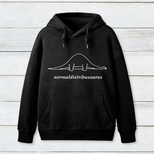 Normal Distribution Dinosaur Inkestyle Hoodie