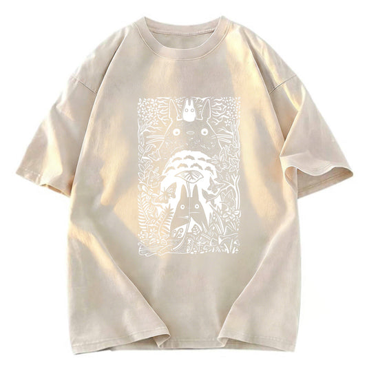 Tokyosol Vintage Neighbor Totoro Washed T-Shirt