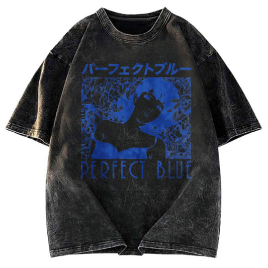 Tokyosol Perfect Blue Washed T-Shirt