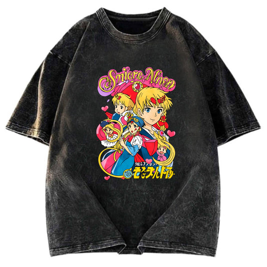 Tokyosol Sailor Moon Vintage Washed T-Shirt