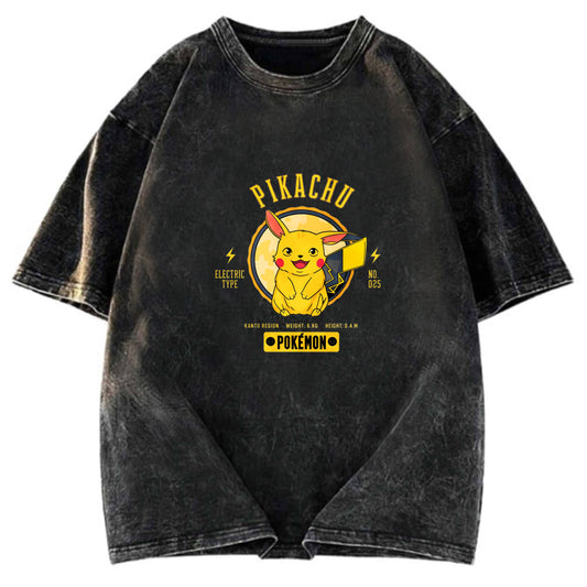 Tokyosol Japanese Anime Washed T-Shirt
