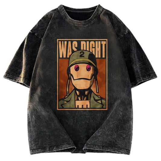 Tokyosol Vintage Ood GI Robot 90s Washed T-Shirt