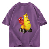 Tokyosol Larve Red and Yellow on The Car Washed T-Shirt