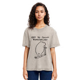 Tokyosol Capybara Is Ready Washed T-Shirt
