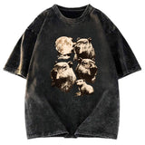 Tokyosol Capybara Full Moon Washed T-Shirt