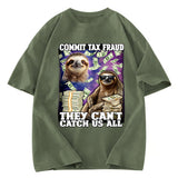 Tokyosol They Cant Catch Us All Washed T-Shirt