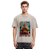 Tokyosol Withstand Tough Funny Washed T-Shirt