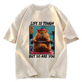 Tokyosol Withstand Tough Funny Washed T-Shirt