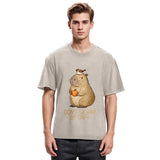 Tokyosol Capybaras Don't Worry Washed T-Shirt