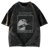 Tokyosol Become Ungovernable Capybara Bites People Washed T-Shirt