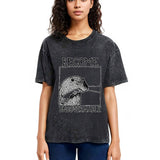 Tokyosol Become Ungovernable Capybara Bites People Washed T-Shirt