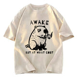 Tokyosol Capybara Smoking Washed T-Shirt