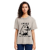 Tokyosol Capybara Smoking Washed T-Shirt