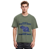 Tokyosol Capybara I Want A Perfect Washed T-Shirt