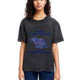 Tokyosol Capybara I Want A Perfect Washed T-Shirt