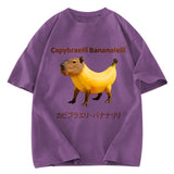 Tokyosol Capybraelli Bananalelli Washed T-Shirt