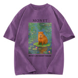 Tokyosol Monet's Capybara Washed T-Shirt