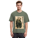 Tokyosol Capybara Samurai Washed T-Shirt