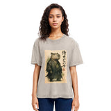 Tokyosol Capybara Samurai Washed T-Shirt