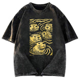 Tokyosol Woodcut Otter Washed T-Shirt