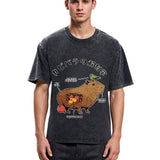 Tokyosol Capybara Anatomy Washed T-Shirt