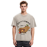 Tokyosol Capybara Anatomy Washed T-Shirt