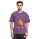 Tokyosol Osaka Capybara Scooter Washed T-Shirt