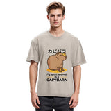 Tokyosol Spirit Animal Capybara Washed T-Shirt