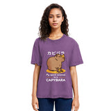 Tokyosol Spirit Animal Capybara Washed T-Shirt