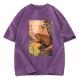 Tokyosol Beaver By The River Washed T-Shirt