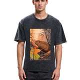 Tokyosol Beaver By The River Washed T-Shirt
