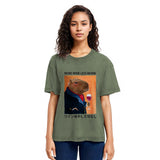 Tokyosol Capybara More Wine Less Whine Washed T-Shirt